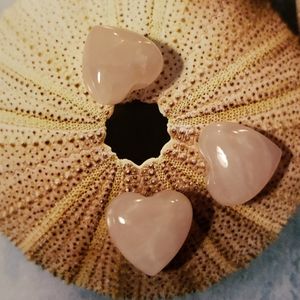 3💗 Rose quartz hearts